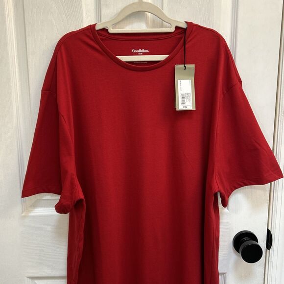 NWT Goodfellow & Co Men’s Short Sleeve Crew Neck  Size 2XL Red - Picture 7 of 16